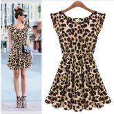 Vestido Animal Print Leopardo